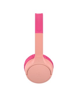 Belkin SoundForm Mini Zestaw słuchawkowy Bezprzewodowy Opaska na głowę Połączenia/muzyka USB Type-C Różowy