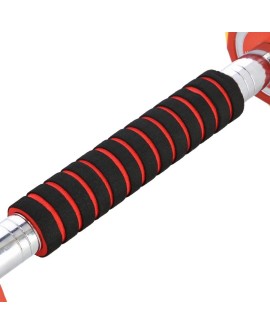 Kolorowe sztangielki z funkcją sztangi w walizce HMS SKC20 2 x 10 kg