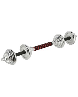 Sztangielki w walizce HMS STC21 2 x 10 kg chrom
