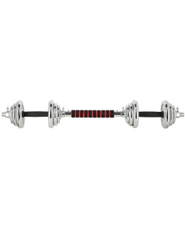 Sztangielki w walizce HMS STC21 2 x 10 kg chrom