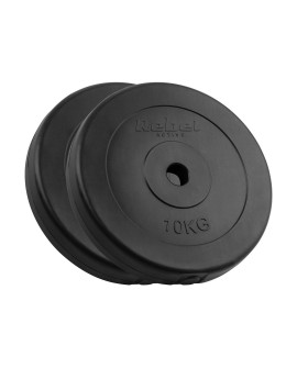 Zestaw obciążeń bitumicznych 2x10kg, otwór 31mm, talerz klasyczny, REBEL ACTIVE
