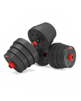 Sztangielki-Sztanga 2w1 SGP30 HMS 30 kg
