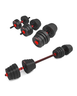 Sztangielki-Sztanga 2w1 SGP30 HMS 30 kg
