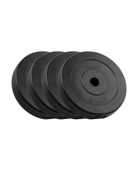 Zestaw obciążeń bitumicznych 4x5kg, otwór 31mm, talerz klasyczny, REBEL ACTIVE