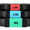 Sztangielka kompozyt 40 KG HMS SG40 (2 części) (WYPRZEDAŻ)