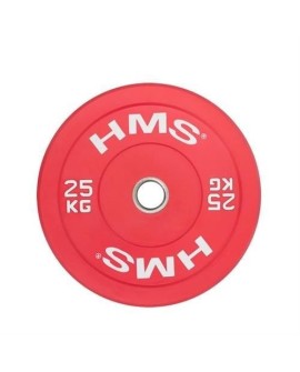 Talerz olimpijski Bumper 25 kg Czerwony HMS CBR25