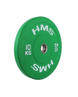 Talerz olimpijski Bumper 10 kg Zielony HMS CBR10