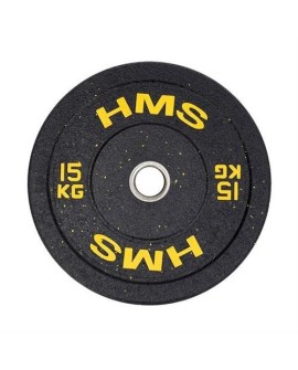 Talerz olimpijski Bumper 15 kg Żółty HMS HTBR15