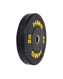 Talerz olimpijski Bumper 15 kg Żółty HMS HTBR15