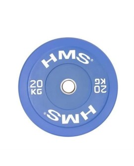 Talerz olimpijski Bumper 20 kg Niebieski HMS CBR20
