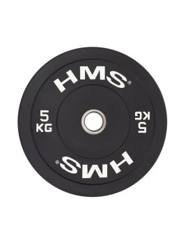 Talerz olimpijski Bumper 5 kg Czarny HMS BBR05