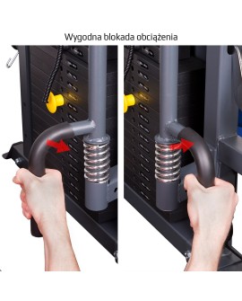 Suwnica HMS CYKLOP 2 + uchwyt do wyciskania nóg HMS UWN070