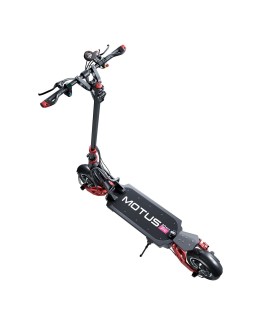 Hulajnoga elektryczna MOTUS Pro 10 Sport 2021 Czarny, Czerwony