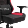 Dla gracza fotel Marvo KAHN RED, czarno-czerwona, EOL