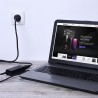 Qoltec 50088.90W adapter zasilający/ inwentor Wewnętrzna Czarny