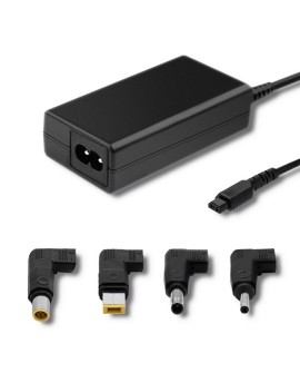 Qoltec 51761 Zasilacz specjalizowany do Lenovo | 65W | 4 wtyczki +kabel zasilający