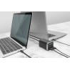 Ładowarka sieciowa uniwersalna zasilacz GaN 4 porty 2x USB-C 2x USB-A PD 3.0 65W czarna