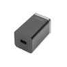 Ładowarka sieciowa uniwersalna zasilacz GaN 4 porty 2x USB-C 2x USB-A PD 3.0 65W czarna