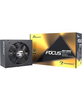 Zasilacz Seasonic G12 GM 80 PLUS Gold, półmodułowy - 850 Watt,