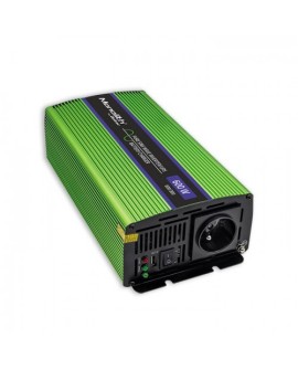 QOLTEC PRZETWORNICA NAPIĘCIA MONOLITH | ŁADOWANIE BATERII | UPS | 300W | 600W | 12V NA 230V | CZYSTY SINUS
