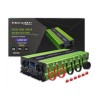 QOLTEC PRZETWORNICA NAPIĘCIA MONOLITH | ŁADOWANIE BATERII | UPS | 2000W | 4000W | 12V NA 230V | CZYSTY SINUS | LCD