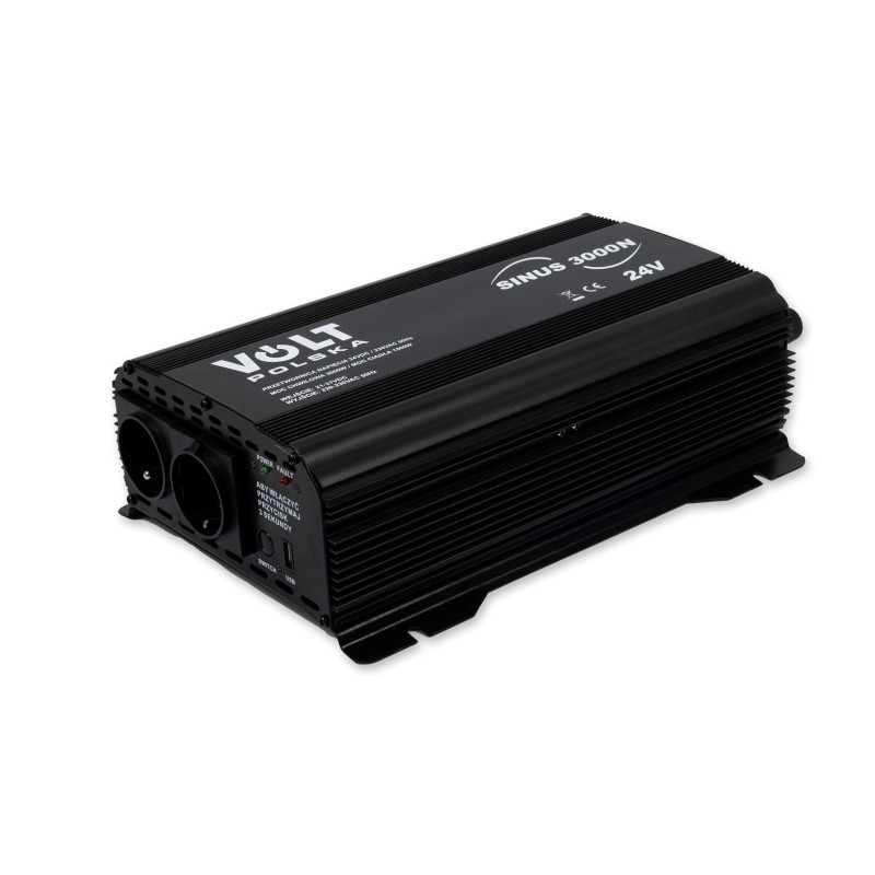 VOLT PRZETWORNICA VOLT POLSKA SINUS PLUS 3000 24V / 230V 1500/3000W