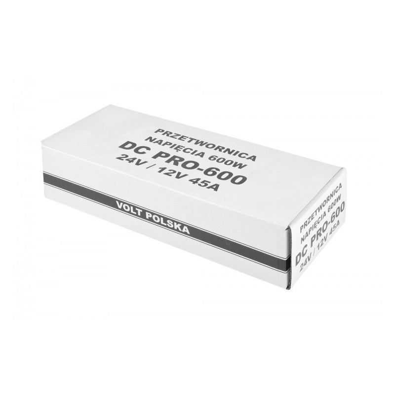 VOLT Przetwornica DC-PRO 600 24/12V BEZZAKŁÓCENIOWA