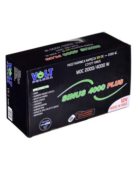 Przetwornica VOLT POLSKA SINUS PL 4000 12/230V