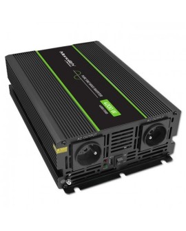 QOLTEC PRZETWORNICA NAPIĘCIA MONOLITH | 2000W | 4000W | 24V NA 230V | CZYSTY SINUS