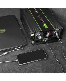 QOLTEC PRZETWORNICA NAPIĘCIA MONOLITH | 2000W | 4000W | 24V NA 230V | CZYSTY SINUS