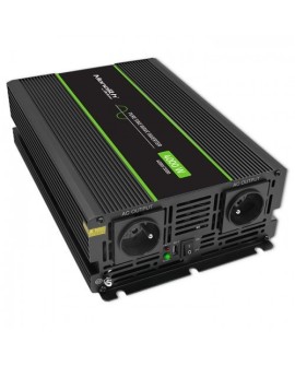 QOLTEC PRZETWORNICA NAPIĘCIA MONOLITH | 2000W | 4000W | 12V NA 230V | CZYSTY SINUS