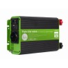 EnerGenie EG-PWC-PS500-01 adapter zasilający/ inwentor Automatyczna 500 W Czarny, Zielony
