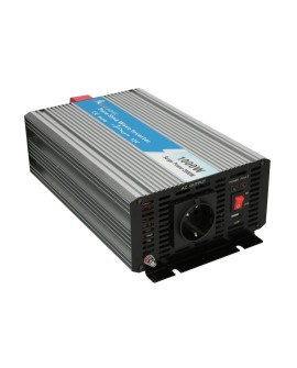Extralink OPIP-1000W | Przetwornica napięcia | 12V - 230W, 1000W, czysty sinus