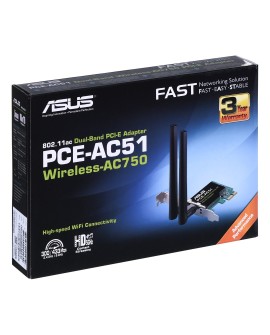 Karta sieciowa ASUS PCE-AC51 (PCI-E)