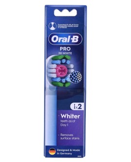 Braun Końcówki Oral-B EB18-2 pRX 3D White 2 szt.