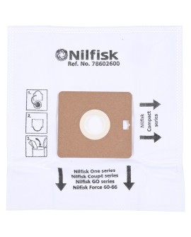 NILFISK Worki materiał do odkurzaczy NEOCOUPE 5szt