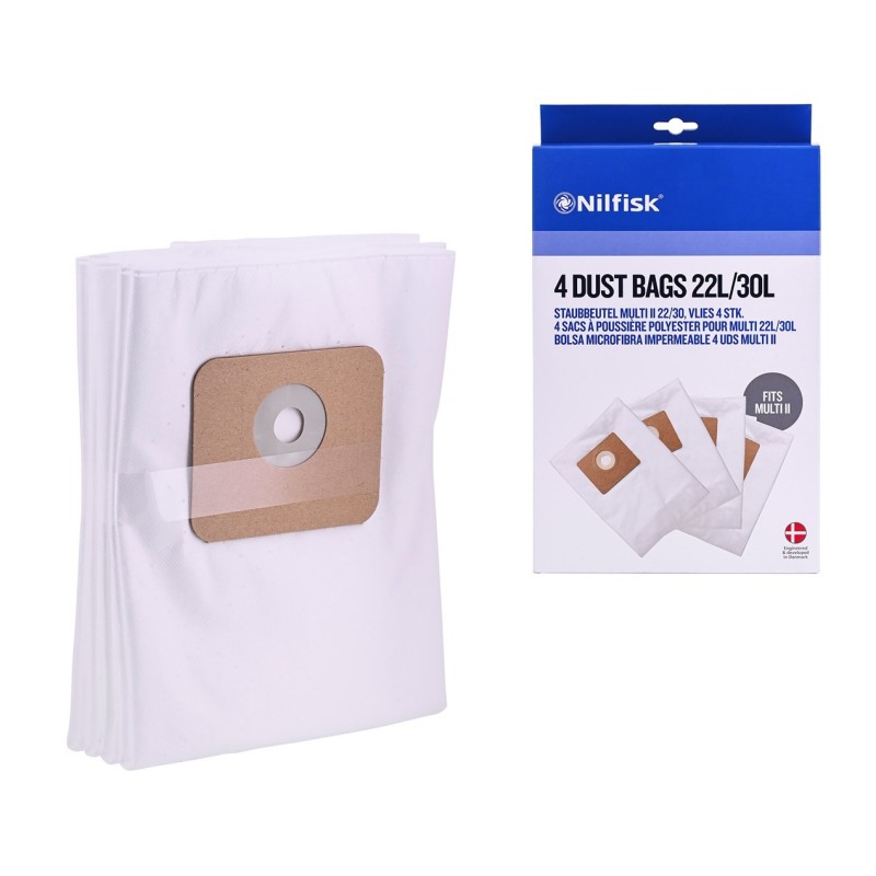 NILFISK Worki do odkurzaczy MULTI II 22/30L 4szt