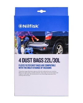 NILFISK Worki do odkurzaczy MULTI II 22/30L 4szt