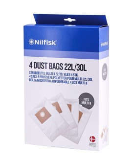 NILFISK Worki do odkurzaczy MULTI II 22/30L 4szt