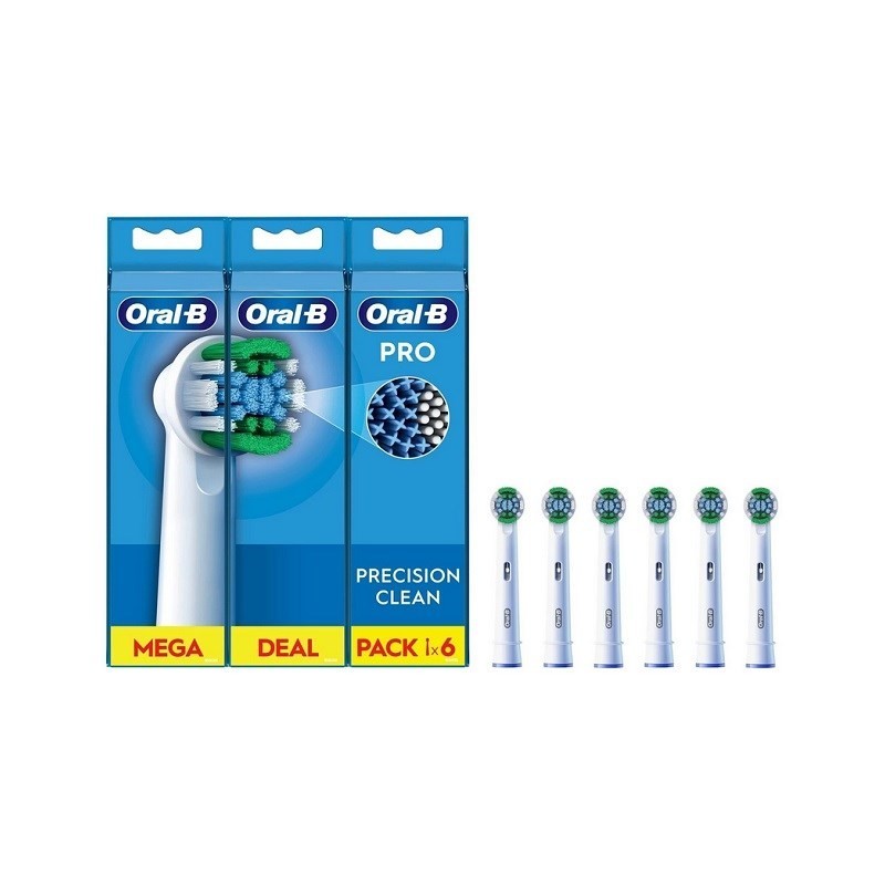 Końcówki Oral-B EB20RX PrecisionClean 6 szt.