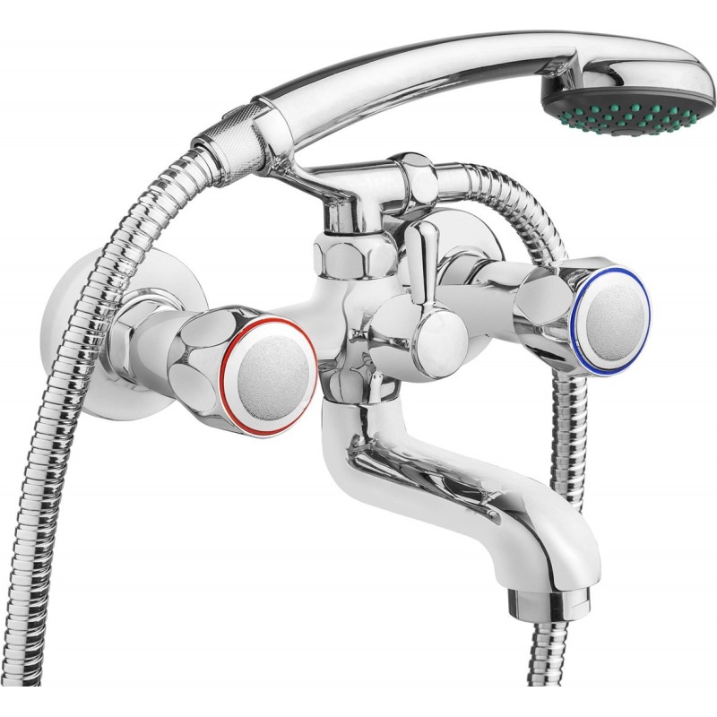 Bateria wannowa z zestawem prysznicowym BON 011D 5908212049716