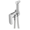 Deante Alpinia bateria bidetowa podtynkowa chrom BGA034M