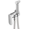 Deante Alpinia bateria bidetowa podtynkowa chrom BGA034M