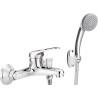 Bateria wannowa ścienna z zestawem prysznicowym BYU_011M 5907650801054