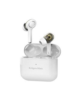 Kruger & Matz Dual Driver M4 PRO Słuchawki douszne TWS stereo Bluetooth białe