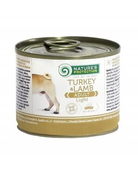 Nature's Protection Dog Adult Light Indyk&Jagnięcina 200g dog food