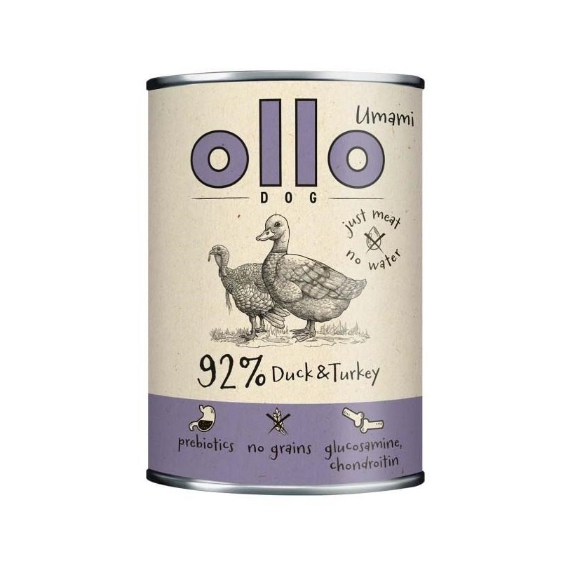 Ollo Umami Kaczka i Indyk 400 g