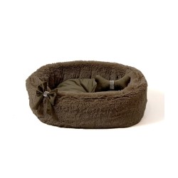 GO GIFT Kokardka brąz L -...