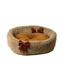 GO GIFT Kokardka camel XL - legowisko dla zwierząt - 65 x 60 x 18 cm