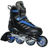 Łyżworolki Outrace Ghost Sky Blue czarno-niebieskie PW-125C 43-46